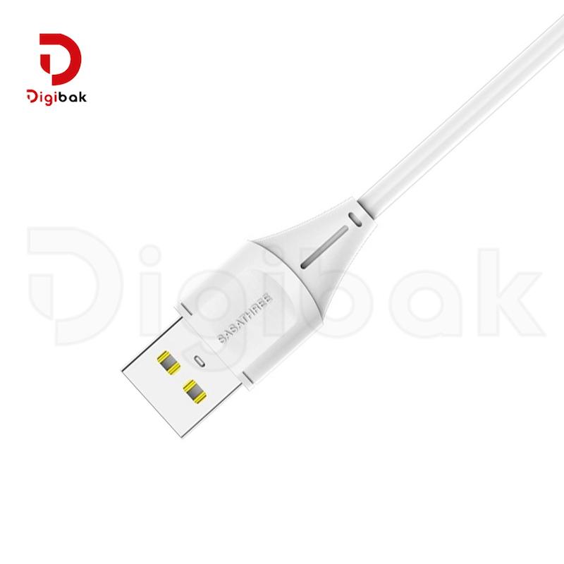 کابل فست شارژ MicroUSB یک متری ساساتری مدل S01V