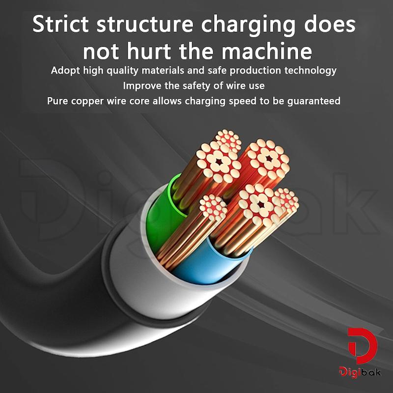 کابل فست شارژ MicroUSB یک متری ساساتری مدل S01V
