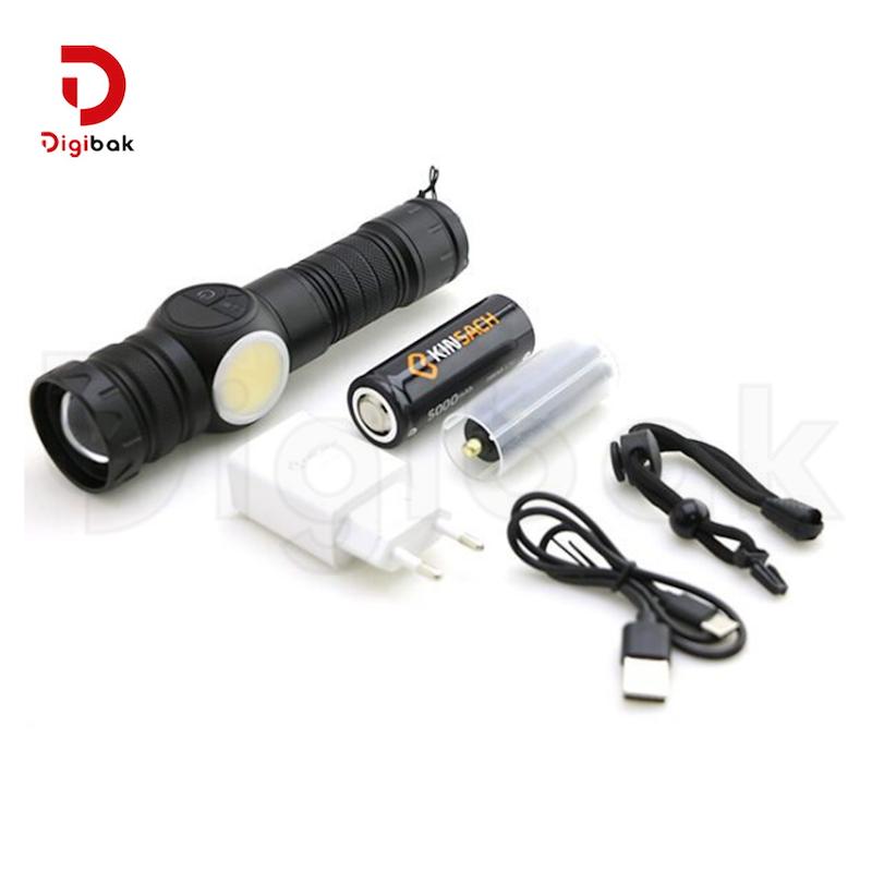 چراغ قوه شارژی کینساچ مدل KS-S390