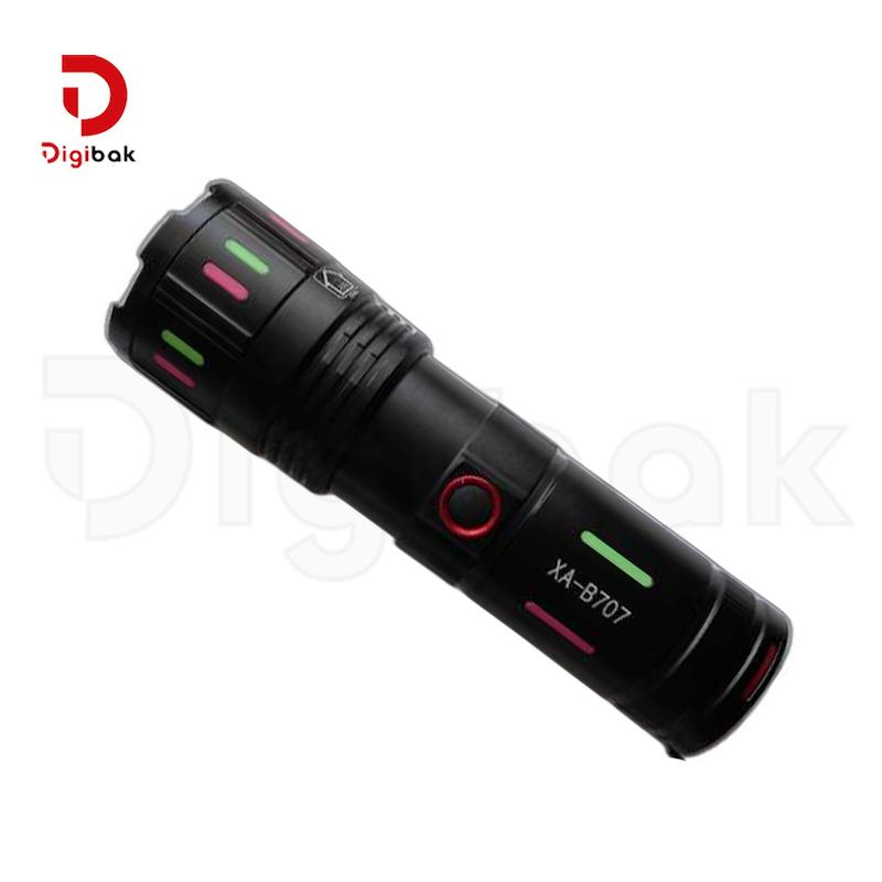 چراغ قوه شارژی زوم‌دار XA مدل XA-B707
