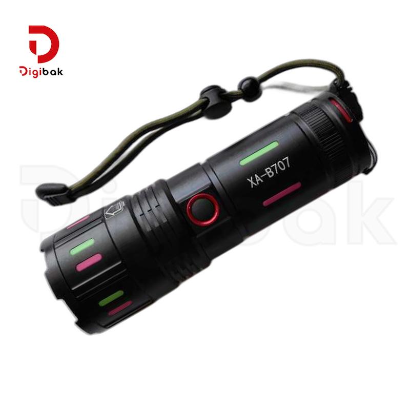 چراغ قوه شارژی زوم‌دار XA مدل XA-B707