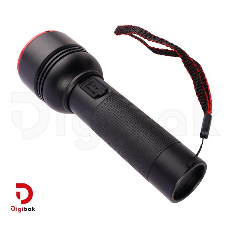 چراغ قوه شارژی زومدار بیگ سان مدل F786