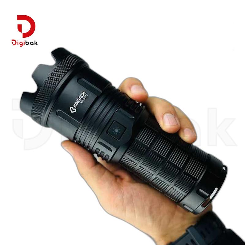 چراغ قوه شارژی زومدار کینساچ مدل KS-S342