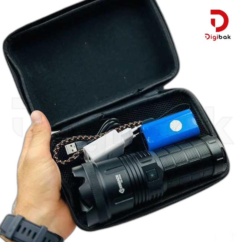 چراغ قوه شارژی زومدار کینساچ مدل KS-S342