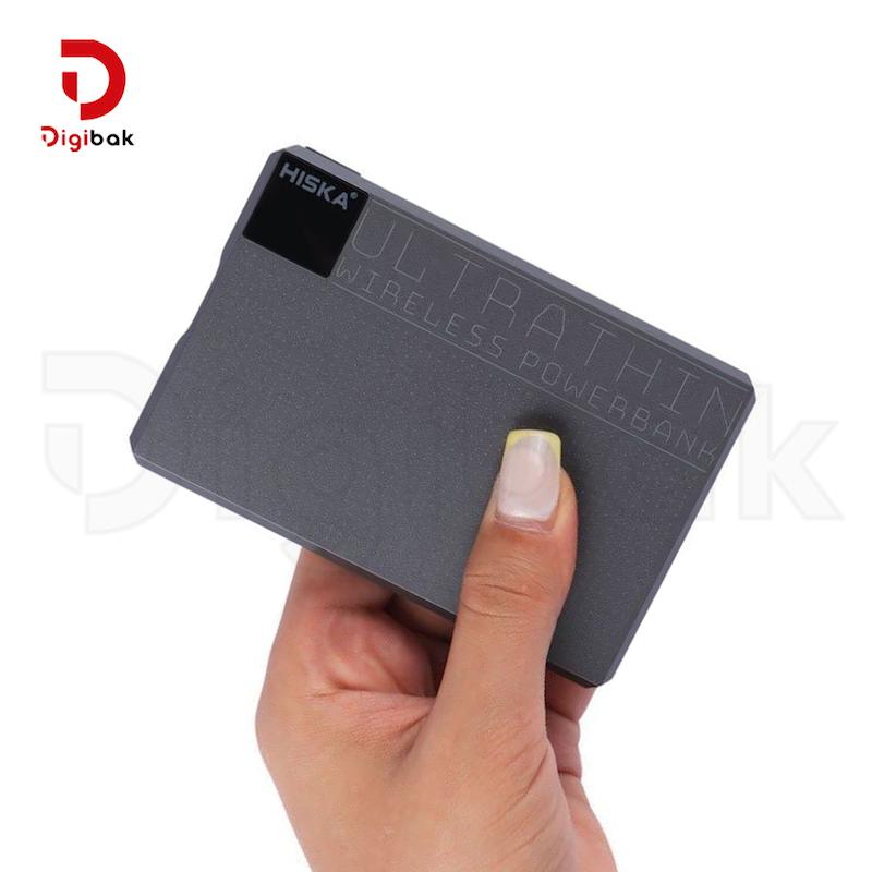 پاوربانک وایرلس هیسکا مدل HP-124PD