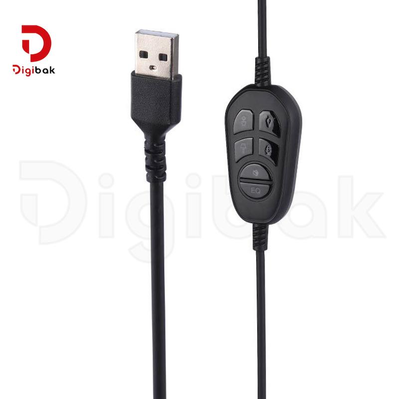 هدست گیمینگ 7.1 کانال هیسکا مدل GHR-08