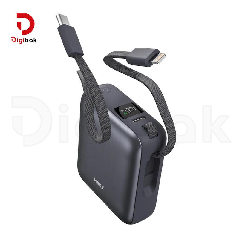 پاوربانک مینی 10000 میلی‌آمپر هیسکا مدل HP-131PD