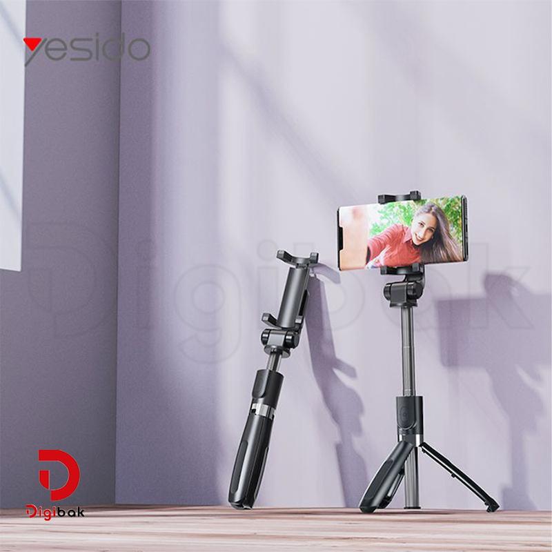 سه پایه و مونوپاد بلوتوثی یسیدو مدل SF11
