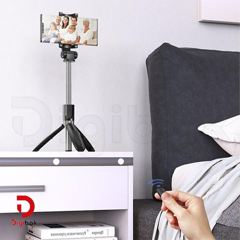 سه پایه و مونوپاد بلوتوثی یسیدو مدل SF11