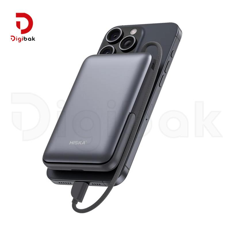پاوربانک مگنتیک 10000mAh هیسکا مدل HP-133PD