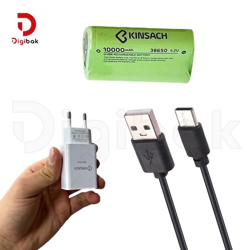 چراغ قوه شارژی کینساچ مدل KS-G4300