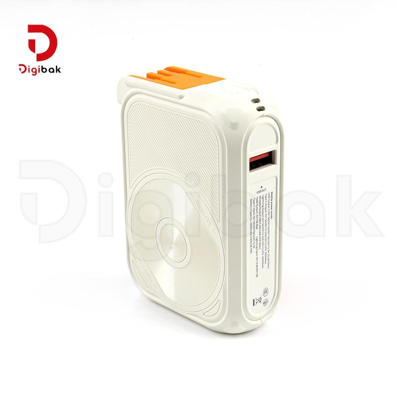 پاوربانک همه‌کاره 10000mAh هیسکا مدل HP-123PD