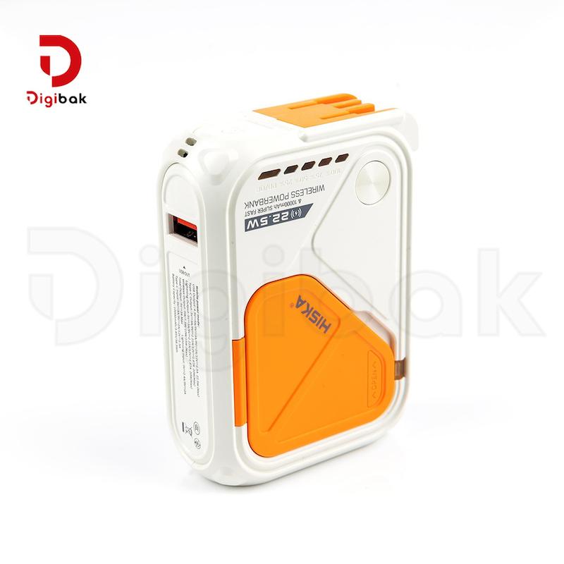 پاوربانک همه‌کاره 10000mAh هیسکا مدل HP-123PD