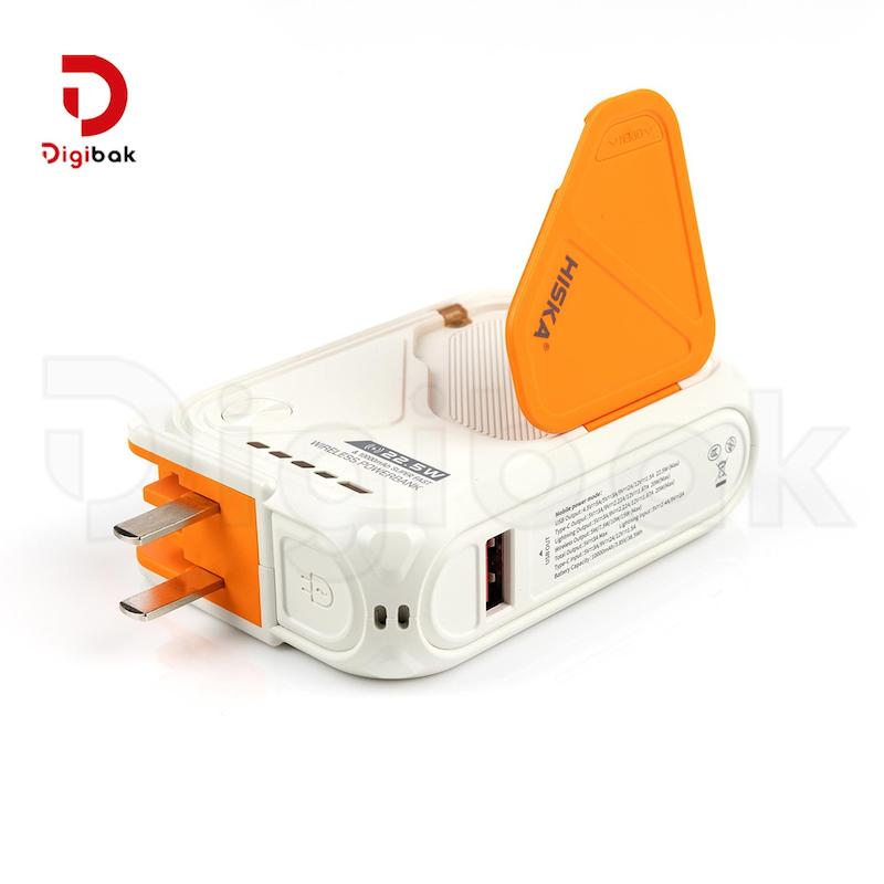 پاوربانک همه‌کاره 10000mAh هیسکا مدل HP-123PD
