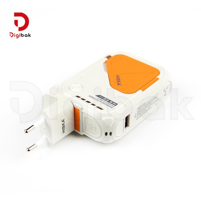 پاوربانک همه‌کاره 10000mAh هیسکا مدل HP-123PD