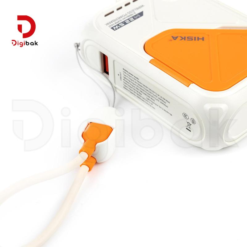 پاوربانک همه‌کاره 10000mAh هیسکا مدل HP-123PD