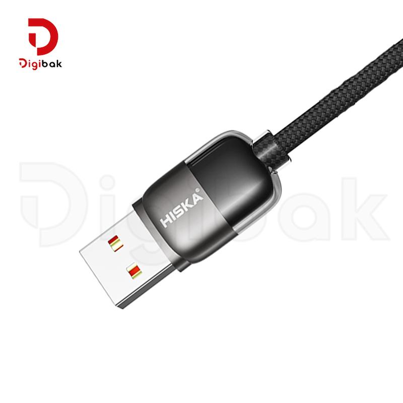 کابل فست شارژ Type-C هیسکا مدل LX-901AC