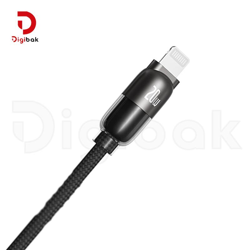 کابل فست شارژ هیسکا تایپ سی به لایتنینگ مدل LX-901CL