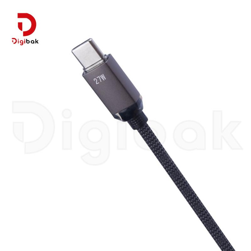 کابل شارژ تایپ C به لایتنینگ هیسکا مدل LX-801CL