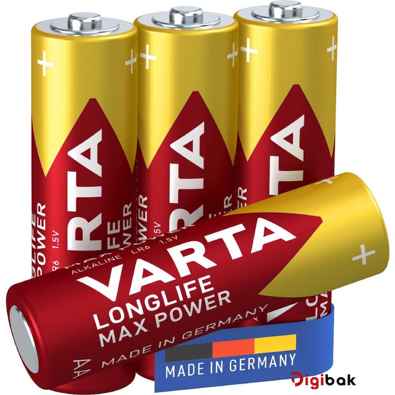 باتری قلمی آلکالاین وارتا مدل LONGLIFE MAX POWER 