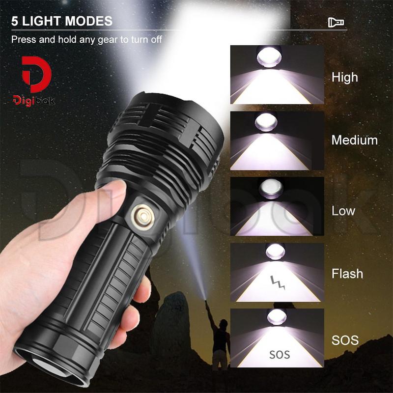 چراغ قوه پلیسی زوم‌دار کینساچ مدل KS-G70