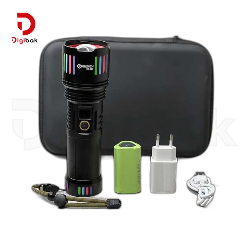 چراغ قوه زومدار کینساچ مدل KS-517