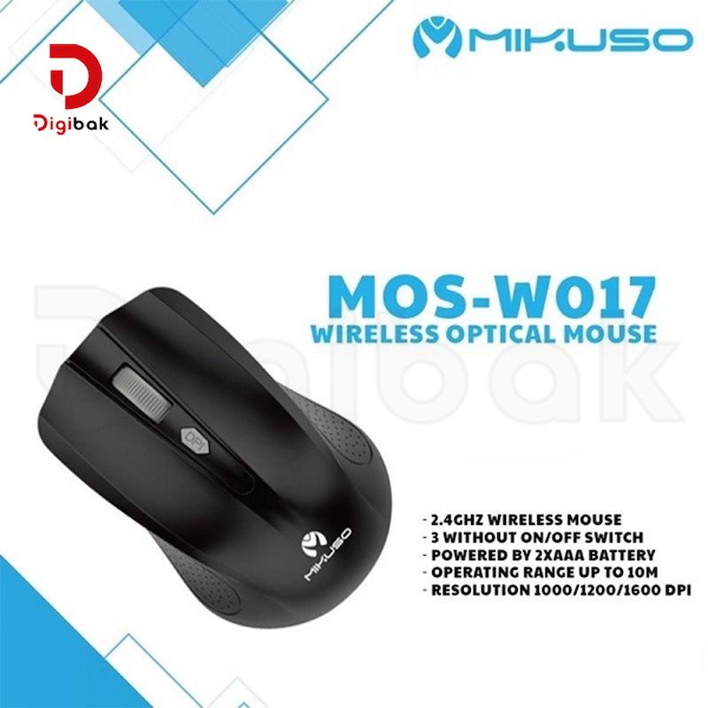 ماوس بی سیم میکاسو مدل MOS-W017