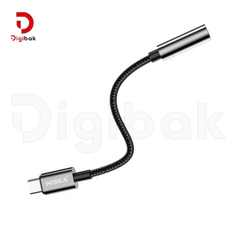 کابل تبدیل تایپ سی به AUX هیسکا مدل W47