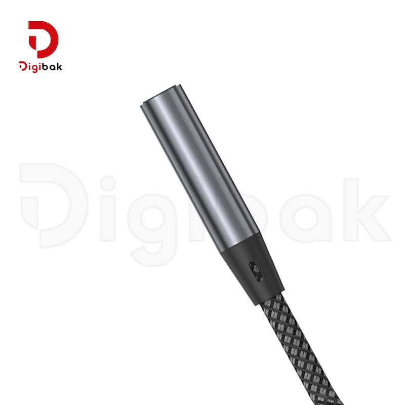 کابل تبدیل تایپ سی به AUX هیسکا مدل W47