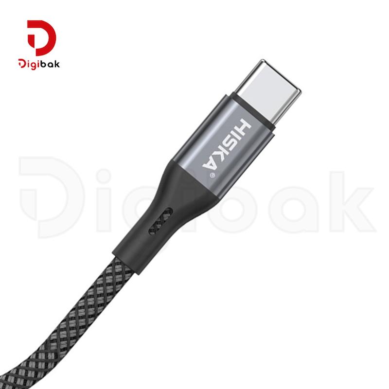 کابل تبدیل تایپ سی به AUX هیسکا مدل W47