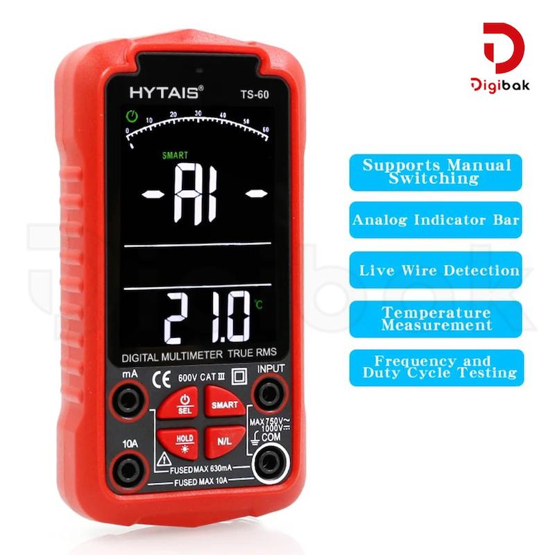 مولتی متر دیجیتال HYTAIS مدل TS60