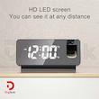 ساعت دیجیتال رومیزی پروژکتوری آینه‌ای مدل S282A