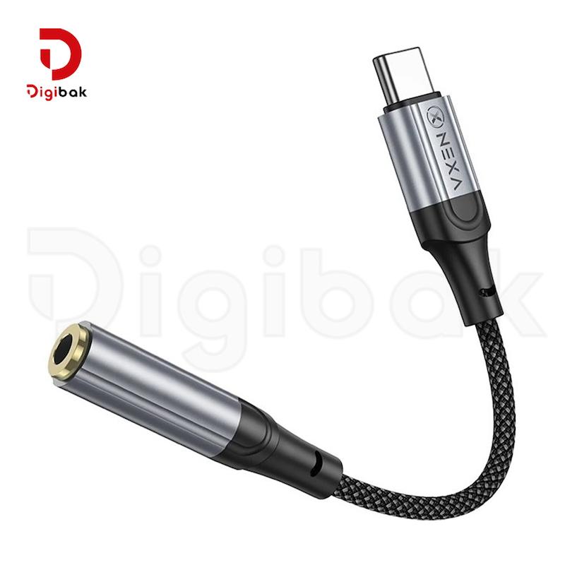 کابل تبدیل تایپ سی به AUX نکسا مدل LX20