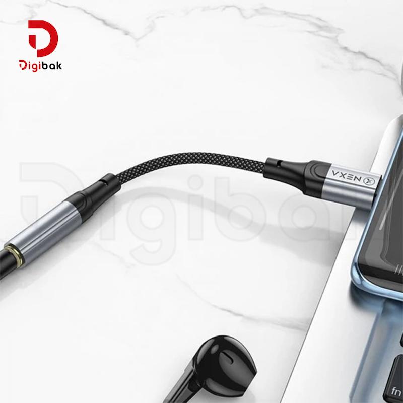 کابل تبدیل تایپ سی به AUX نکسا مدل LX20