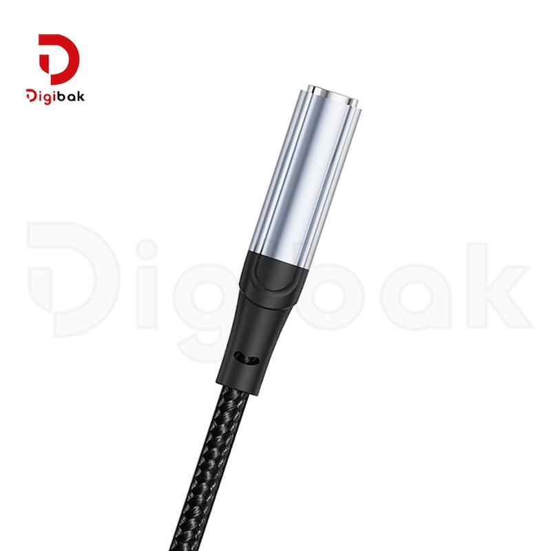 کابل تبدیل لایتنینگ به AUX فست پلاس مدل FW-73