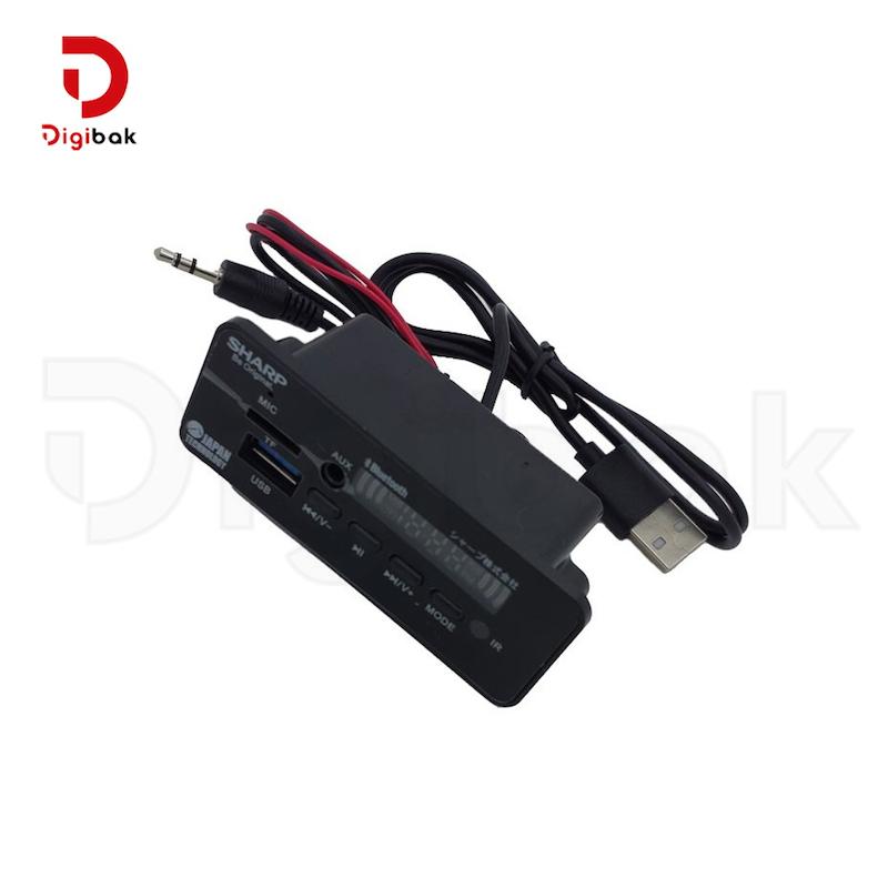 ماژول پخش‌کننده MP3 PLAYER بلوتوثی شارپ مدل 5 تا 19 ولت