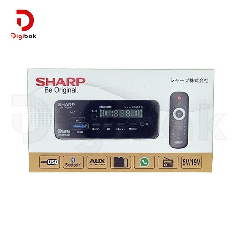 ماژول پخش‌کننده MP3 PLAYER بلوتوثی شارپ مدل 5 تا 19 ولت