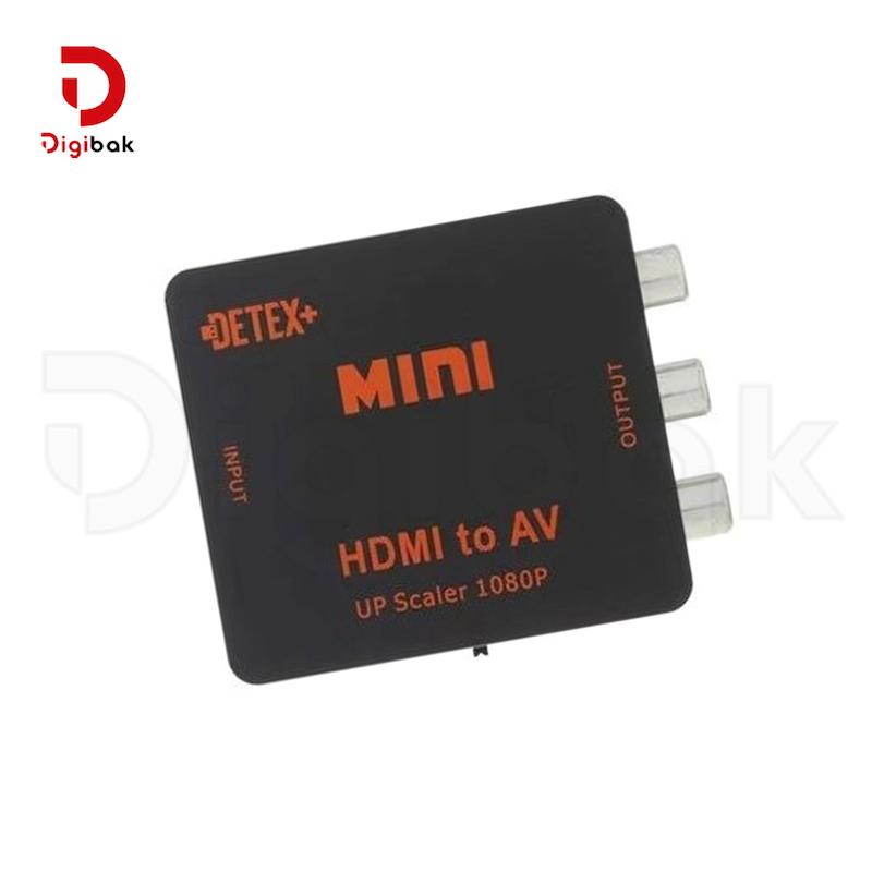 مبدل HDMI به AV دتکس پلاس مدل Mini