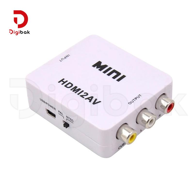 مبدل HDMI به AV دتکس پلاس مدل Mini