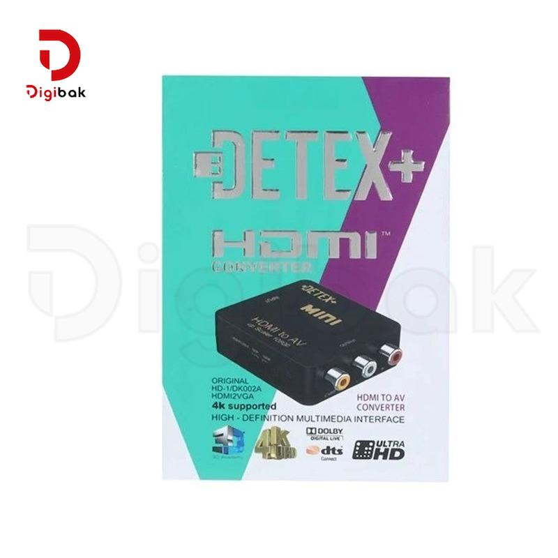 مبدل HDMI به AV دتکس پلاس مدل Mini