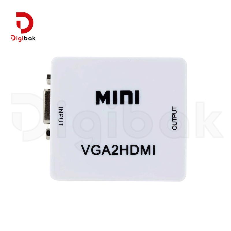مبدل VGA به HDMI دتکس پلاس مدل Mini