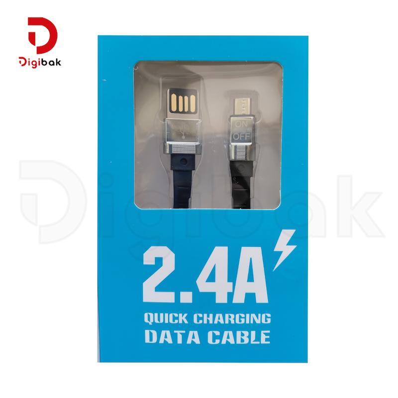 کابل فست شارژ میکرو ON/OFF مدل NC-06