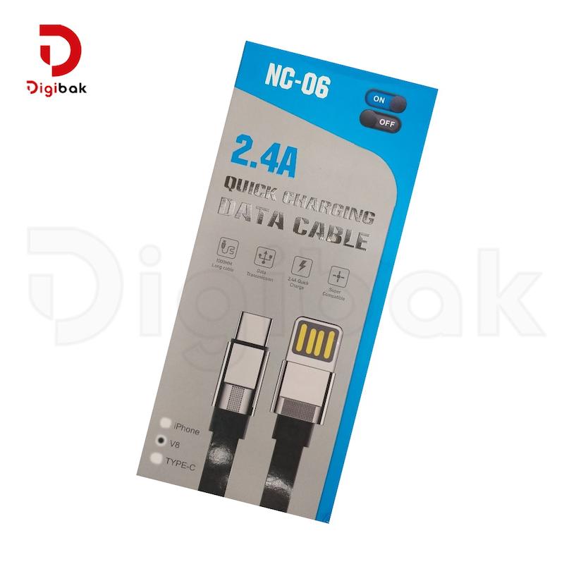 کابل فست شارژ میکرو ON/OFF مدل NC-06