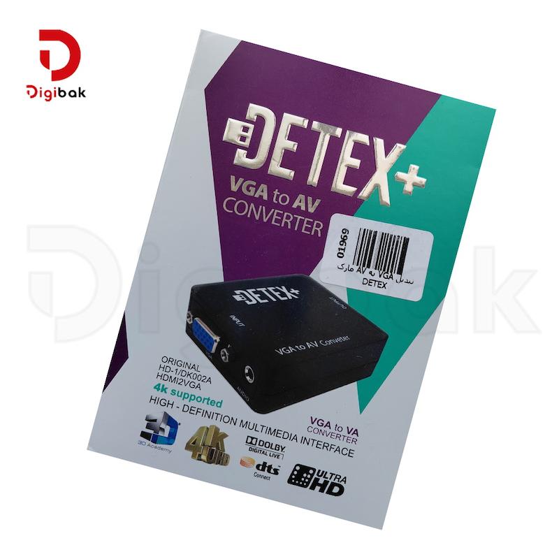 مبدل VGA به AV دتکس پلاس مدل Mini