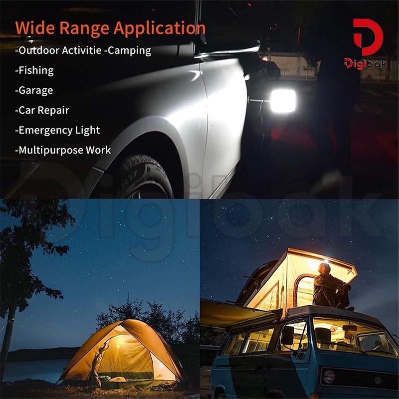 چراغ کمپینگ 360Light COB مدل تلسکوپیک (لنسری)