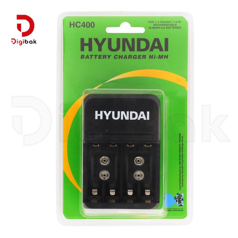 شارژر باتری 4 تایی هیوندای مدل HC400