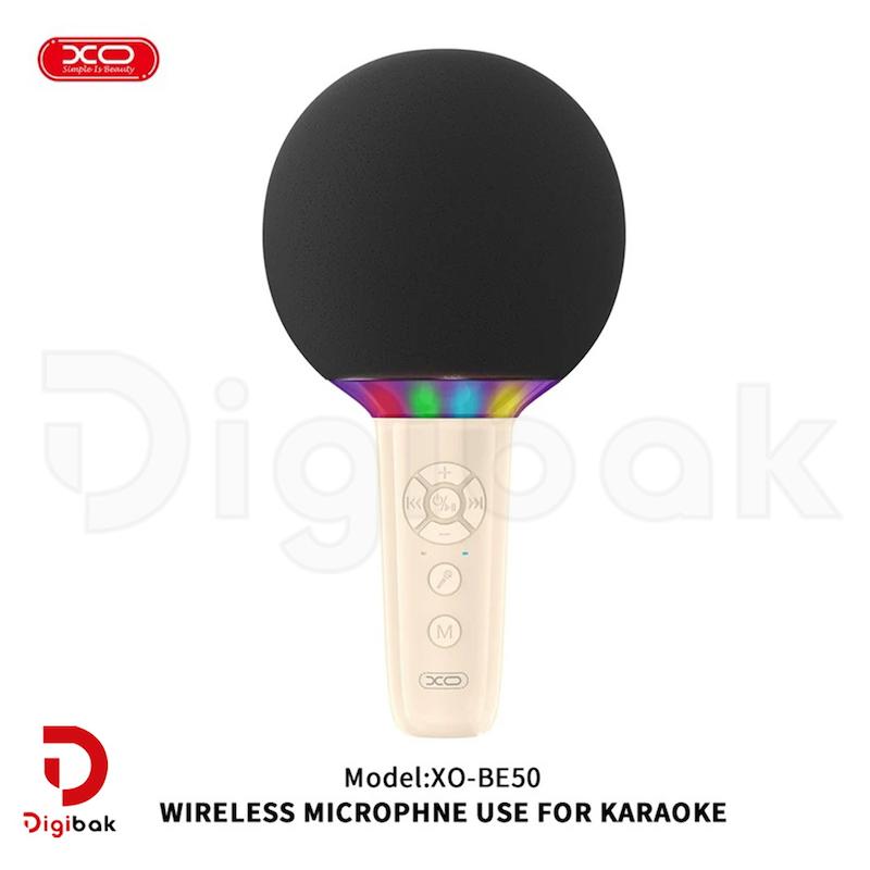 میکروفون با اسپیکر بلوتوثی قابل حمل ایکس او مدل XO-BE50