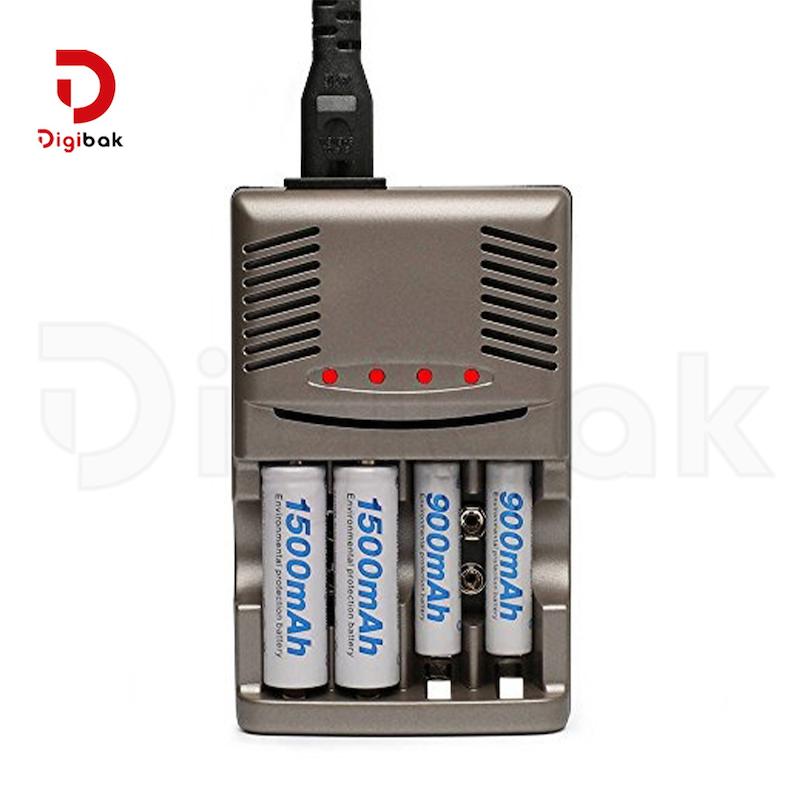 شارژر باتری 4 تایی هیوندای مدل HC600
