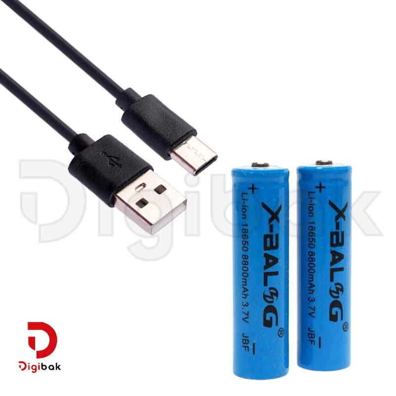 هدلایت شارژی ایکس بالوگ مدل BL-8081-TG