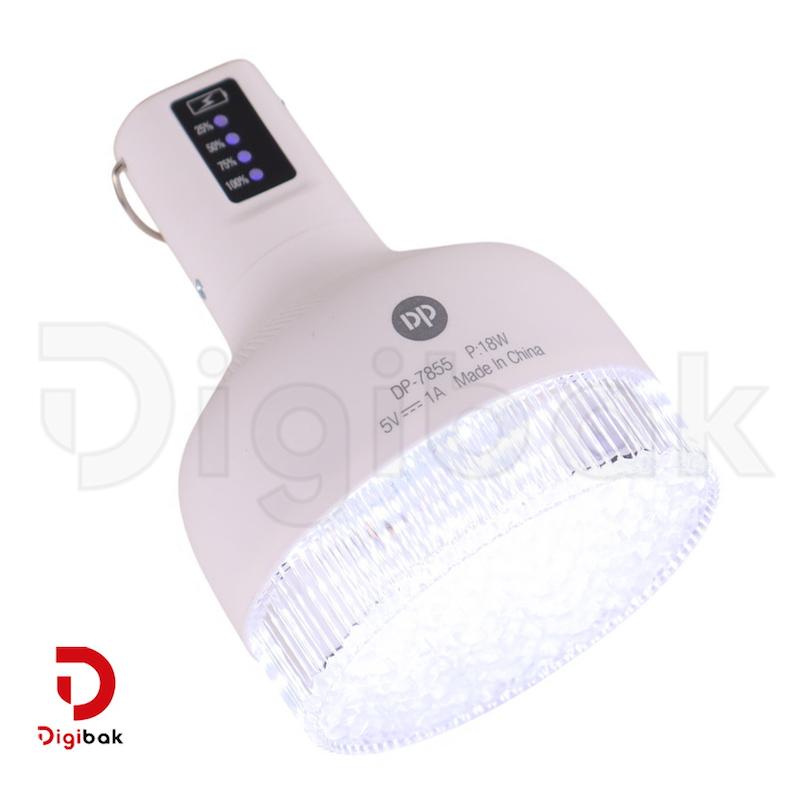 چراغ اضطراری شارژی 18W دی پی مدل DP-7855